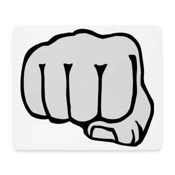 brother - fist - boxing - friends - friendship - Mouse Pad (horizontal) - white - Front