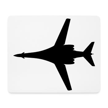 Bomber B-1B - Mouse Pad (horizontal) - white - Front