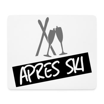 Apres SKi - Mouse Pad (horizontal) - white - Front