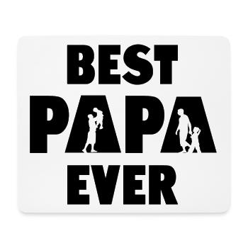 Bester Papa aller Zeiten - Mousepad (Querformat) - Weiß - Vorne