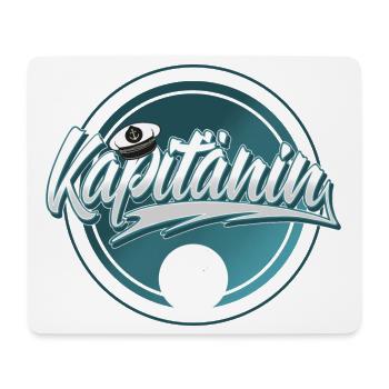 Kapitänin Segeln Motorboot Boot Schiff Segler - Mousepad (Querformat) - Weiß - Vorne