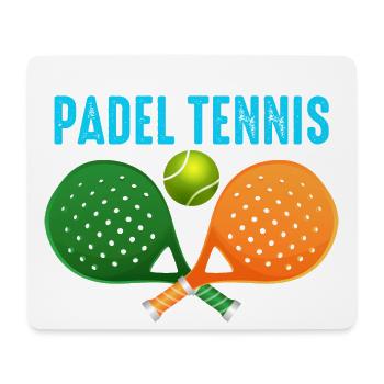 Padel Id Rather Be Playing Padel Tennis - Mouse Pad (horizontal) - white - Front