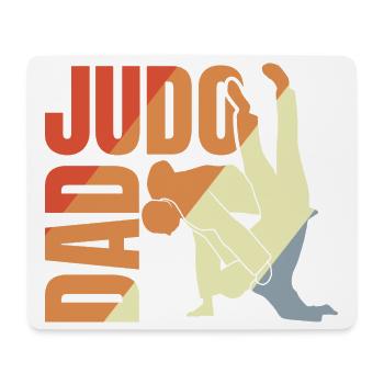 Judo Papa - Mouse Pad (horizontal) - white - Front
