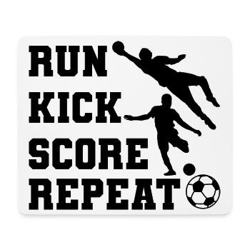 Motivation des joueurs de football - Tapis de souris (format paysage) - blanc - Devant