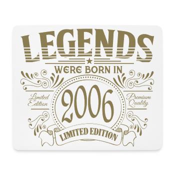 Anniversaire 2006 Vintage Legends Premium - Tapis de souris (format paysage) - blanc - Devant