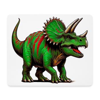 Dinosaure - Tapis de souris (format paysage) - blanc - Devant