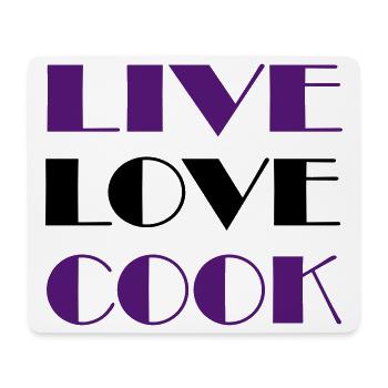 Passion for cooking - Mouse Pad (horizontal) - white - Front