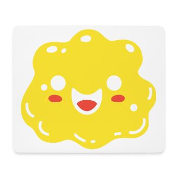 Niedliches und buntes Biskuit-Schwamm-Design - Mousepad (Querformat) - Weiß - Vorne