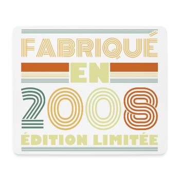 Vintage 2008 18 Year Old Birthday Gift - Mouse Pad (horizontal) - white - Front