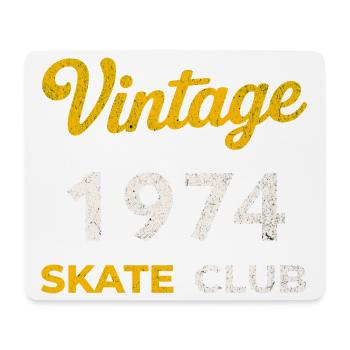 Vintage 1974 Skate Club Retro Birth Year Gift - Mouse Pad (horizontal) - white - Front