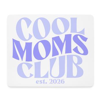 Cool Moms Club - Muttertag Mama Geschenk - Mousepad (Querformat) - Weiß - Vorne