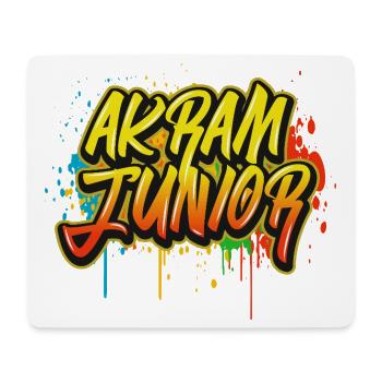 Akram Junior Graffiti - Mouse Pad (horizontal) - white - Front