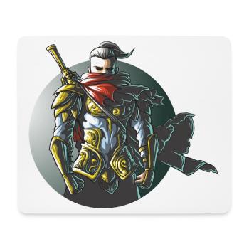 Warrior Ninja Samurai Gaming Design - Mouse Pad (horizontal) - white - Front