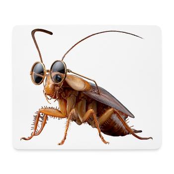 cockroach cockroach insects cockroach cockroaches - Mouse Pad (horizontal) - white - Front