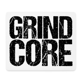 Grindcore - Mouse Pad (horizontal) - white - Front