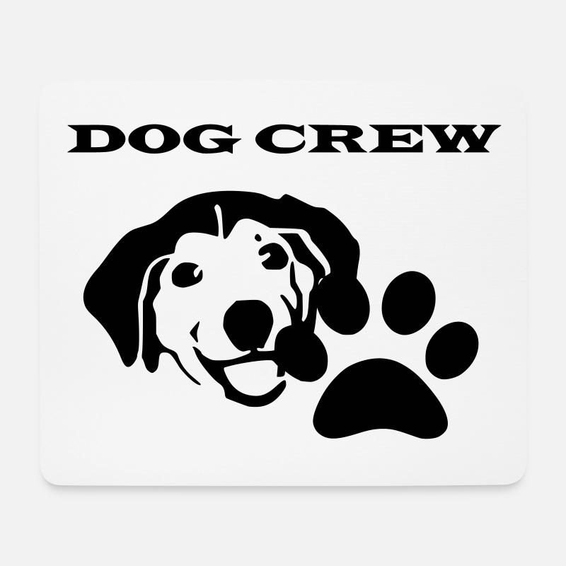 Hunde Team - Mousepad (Querformat) - Weiß