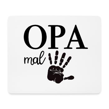 Grandpa Mal Five Grandfather - Mouse Pad (horizontal) - white - Front