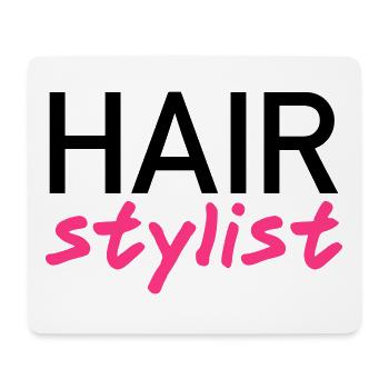 Hair stylist - Mousepad (Querformat) - Weiß - Vorne
