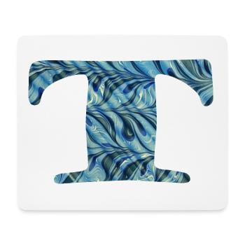 T 51 - Mousepad (Querformat) - Weiß - Vorne