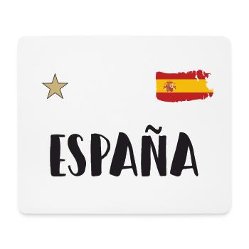 Spanien Fußball Trikot Spanische Flagge - Mousepad (Querformat) - Weiß - Vorne