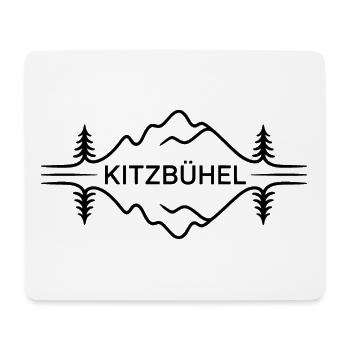 Kitzbühel - Souvenir Design - Mouse Pad (horizontal) - white - Front