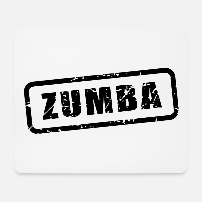 Dance (customizable color) - Mouse Pad (horizontal) - white