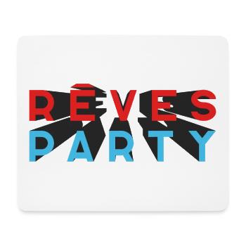 RÊVE PARTY #2 - let's talk - Tapis de souris (format paysage) - blanc - Devant