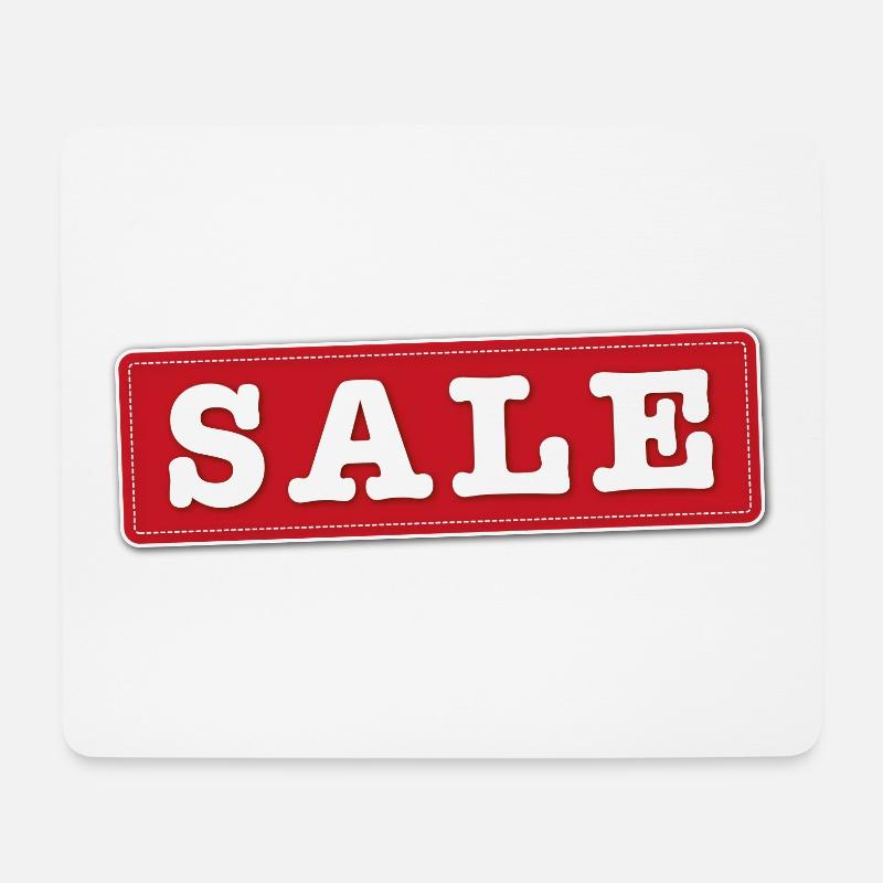 SALE - Mousepad (Querformat) - Weiß