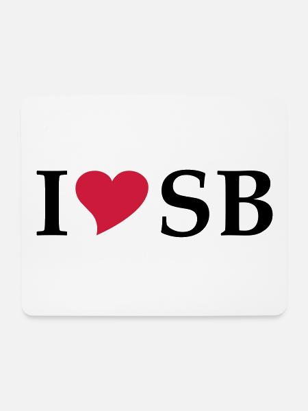 I Love SB Transylvania Sibiu - Mouse Pad (horizontal) - white