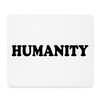 Humanity - Mouse Pad (horizontal) - white - Front