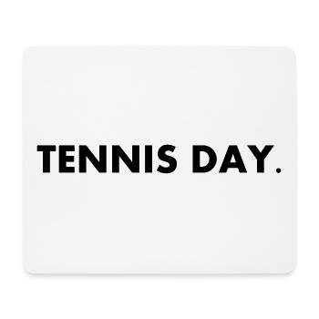 Tennis gift idea - Mouse Pad (horizontal) - white - Front
