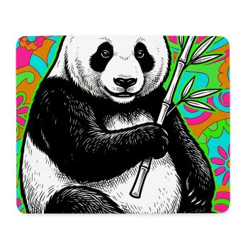 panda - Tapis de souris (format paysage) - blanc - Devant