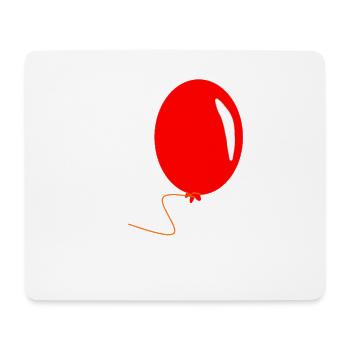 Ballon - Tapis de souris (format paysage) - blanc - Devant