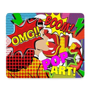 Pop art - Mouse Pad (horizontal) - white - Front