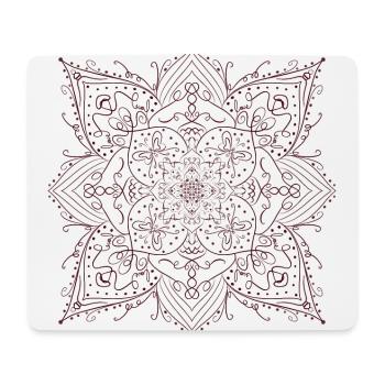 mandala - Mouse Pad (horizontal) - white - Front
