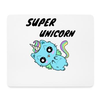super unicorn cat unicorn cat - Mouse Pad (horizontal) - white - Front