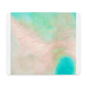 Atoll beach watercolor beige nature - Mouse Pad (horizontal) - white - Front