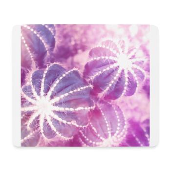 Summer cactus watercolor minimalism - Mouse Pad (horizontal) - white - Front
