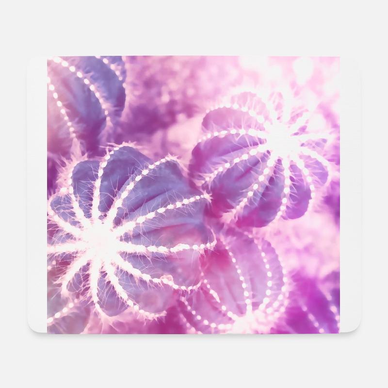 Summer cactus watercolor minimalism - Mouse Pad (horizontal) - white