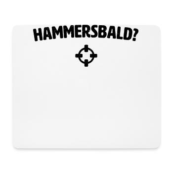 Hammersbald? Nordischer Gott der Ungeduld - Mousepad (Querformat) - Weiß - Vorne