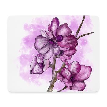 Cherry Blossom Sakura - Mouse Pad (horizontal) - white - Front