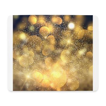 Bright background and glitter - Mouse Pad (horizontal) - white - Front