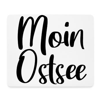MOIN OSTSEE - Mousepad (Querformat) - Weiß - Vorne