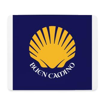 Buen Camino | Camino de Santiago | Way of St. James - Mouse Pad (horizontal) - white - Front