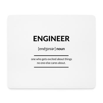 Engineer 2k20 Edition - Mouse Pad (horizontal) - white - Front
