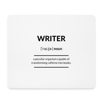 Writer (Schriftsteller) 2k20 Edition - Mousepad (Querformat) - Weiß - Vorne