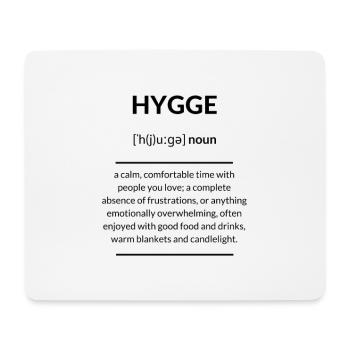 Hygge (homeliness) 2k20 Edition - Mouse Pad (horizontal) - white - Front
