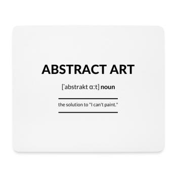 Abstract Art 2k20 Edition - Mouse Pad (horizontal) - white - Front