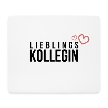 LIEBLINGS KOLLEGIN — Geschenk - Mousepad (Querformat) - Weiß - Vorne