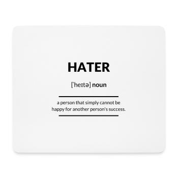 Hater (Neider) 2k20 Edition - Mousepad (Querformat) - Weiß - Vorne
